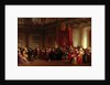 Benjamin Franklin Appearing before the Privy Council by Christian Schussele