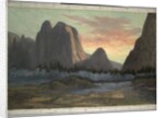 Yosemite View, Sunset, c.1899 by Christian Jorgensen