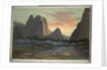 Yosemite View, Sunset, c.1899 by Christian Jorgensen