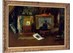 The Inner Studio, Tenth Street, 1882 by William Merritt Chase