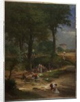 Washing Day near Perugia, 1873 by George Snr. Inness