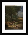 Washing Day near Perugia, 1873 by George Snr. Inness
