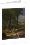 Washing Day near Perugia, 1873 by George Snr. Inness