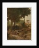 Sketch for Washing Day near Perugia, 1873 by George Snr. Inness