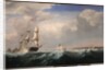 Sailing Ships off the New England Coast, c.1855 by Fitz Henry Lane