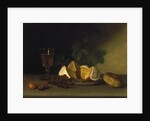 Still Life with Wine, Cake, and Nuts, 1819 by Raphaelle Peale