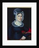 Hannah Bull Thompson, 1824 by Ammi Phillips