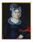 Hannah Bull Thompson, 1824 by Ammi Phillips