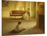 Interior with Mother and Child by Edmund Charles Tarbell