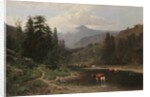 Mountain Landscape with Cattle, 1879 by William Keith