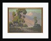 California landscape by Elmer Wachtel
