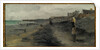 Beach by Dieppe, 1881 by Frank Myers Boggs