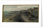 Beach by Dieppe, 1881 by Frank Myers Boggs