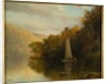 Sailboat on river, c.1875 by Arthur Quartley