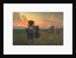 The Last Gleanings, 1895 by Jules Breton