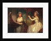 Lady Caroline Spencer, later Viscountess Clifden, and her sister, Lady Elizabeth Spencer, 1786-92 by George Romney