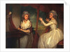 Lady Caroline Spencer, later Viscountess Clifden, and her sister, Lady Elizabeth Spencer, 1786-92 by George Romney