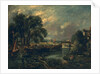 Barges on the Stour by John Constable