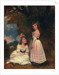 Margaret Beckford, later Margaret Orde, and Susan Euphemia Beckford, later Duchess of Hamilton: The Beckford Children, c.1789-91; by George Romney