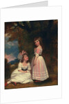 Margaret Beckford, later Margaret Orde, and Susan Euphemia Beckford, later Duchess of Hamilton: The Beckford Children, c.1789-91; by George Romney