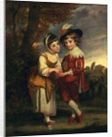 Lord Henry Spencer and Lady Charlotte Spencer, later Charlotte Nares: The Young Fortune Tellers, c.1774-75 by Joshua Reynolds