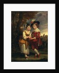 Lord Henry Spencer and Lady Charlotte Spencer, later Charlotte Nares: The Young Fortune Tellers, c.1774-75 by Joshua Reynolds