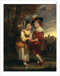 Lord Henry Spencer and Lady Charlotte Spencer, later Charlotte Nares: The Young Fortune Tellers, c.1774-75 by Joshua Reynolds
