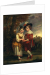 Lord Henry Spencer and Lady Charlotte Spencer, later Charlotte Nares: The Young Fortune Tellers, c.1774-75 by Joshua Reynolds