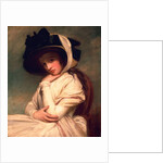 Emma Hart, later Lady Hamilton, in a straw hat, c.1782-94 by George Romney