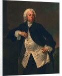 Man in a white silk waistcoat, c.1745-50 by Joseph Highmore