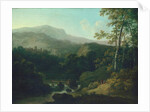 Landscape with mountain brook by Julius Caesar Ibbetson