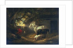 A farmyard, 1792 by George Morland