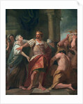 Edward the Confessor Stripping his Mother of Her Effects, c.1763 by John Hamilton Mortimer