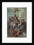 Juno, Minerva and Venus Dispatching Mercury with the Apple of Discord, c.1718 by James Thornhill