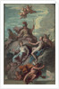 Juno, Minerva and Venus Dispatching Mercury with the Apple of Discord, c.1718 by James Thornhill