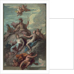 Juno, Minerva and Venus Dispatching Mercury with the Apple of Discord, c.1718 by James Thornhill