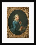 Boy with peaches, 1760 by Francois-Hubert Drouais