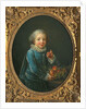 Boy with peaches, 1760 by Francois-Hubert Drouais