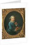 Boy with peaches, 1760 by Francois-Hubert Drouais