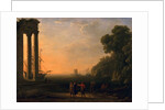 View of Seaport, 1633-34 by Claude Lorrain (1600-82)