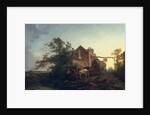 Wagon outside an inn by Philip James de Loutherbourg