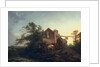 Wagon outside an inn by Philip James de Loutherbourg