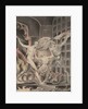 Illustration 2 to Milton's 'Paradise Lost': Satan, Sin, and Death: Satan Comes to the Gates of Hell, 1807 by William Blake