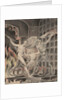 Illustration 2 to Milton's 'Paradise Lost': Satan, Sin, and Death: Satan Comes to the Gates of Hell, 1807 by William Blake