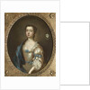 One of a pair of portraits of two sisters of the Moult family of Nottinghamshire by Arthur Devis