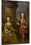Double portrait of Dudley North and his sister, Anne, 1714 by Robert Byng or Bing