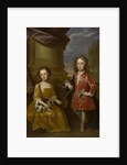 Double portrait of Dudley North and his sister, Anne, 1714 by Robert Byng or Bing