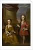 Double portrait of Dudley North and his sister, Anne, 1714 by Robert Byng or Bing