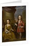 Double portrait of Dudley North and his sister, Anne, 1714 by Robert Byng or Bing