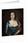 Portrait of Elizabeth Prioleau Roupell, 1753 by Jeremiah Theus